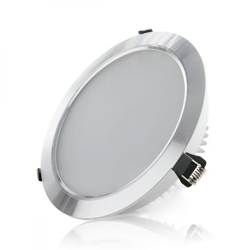 Faretto LED da incasso 30W 2434Lm 2700ºK Circolare 40. Faretto LED da incasso 30W 2434Lm 2700ºK Circolare 40.