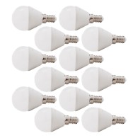 Confezione da 10 LAMPADE LED 2835SMD E14 5W 410Lm 40.