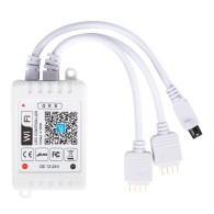 Controller WIFI Doppio Striscia LED RGB Comptable Alex/Google