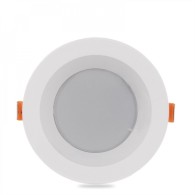 Faretto LED circolare da incasso 7W 980Lm 2700ºK Antiriflesso