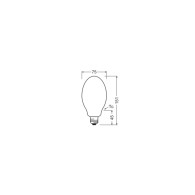 Lampadina LED LEDVANCE E27 20W 3000Lm 4000K 360º IP65