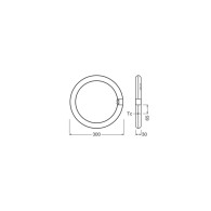 Tubo LED T9 Ledvance G10q 18.