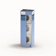 Set di 3 Incasso Philips "Donegal" Piazza Cromato GU10