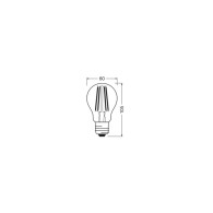 Ledvance/Osram Lampadina LED "Classica" E27 11W 1521Lm 4000K