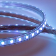 Striscia da 60 LED/M 10W SMD5050 220VAC IP65 RGB x1M 40.
