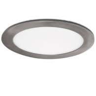Pannello LED 18W 1800Lm 2700ºK Circolare Nichel Satinato 50.