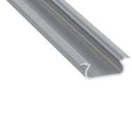 KIMERA-SELDE Profilo in alluminio anodizzato argento con