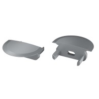KIMERA-SELDE Profilo in alluminio anodizzato argento con