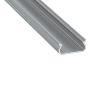KIMERA-ORRE Profilo in alluminio anodizzato argento con