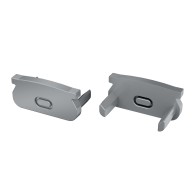 KIMERA-ORRE Profilo in alluminio anodizzato argento con