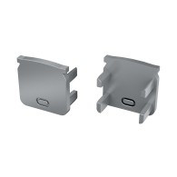 KIMERA-HELSE Profilo in alluminio anodizzato argento con