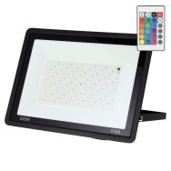 Proiettore LED RGBW con telecomando 200W