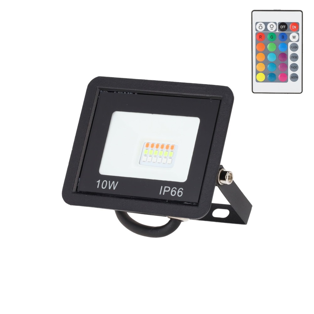 Proiettore LED RGBW con telecomando 10W Proiettore LED RGBW con telecomando 10W