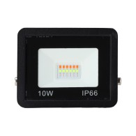 Proiettore LED RGBW con telecomando 10W