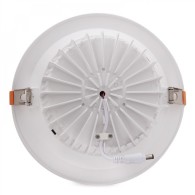 Faretto LED circolare da incasso 20W 2800Lm 2700ºK Antiriflesso