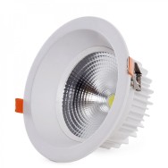 Faretto LED circolare da incasso 24W 3360Lm 2700ºK Antiriflesso