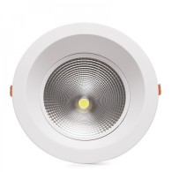 Faretto LED circolare da incasso 24W 3360Lm 2700ºK Antiriflesso
