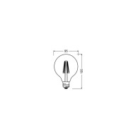 Ledvance/Osram Lampadina LED "Classic" E27 11W 1521Lm 4000K