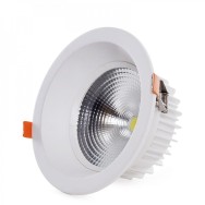 Faretto LED circolare da incasso 18W 2520Lm 2700ºK Antiriflesso