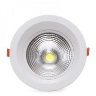 Faretto LED circolare da incasso 18W 2520Lm 2700ºK Antiriflesso