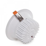 Faretto LED circolare da incasso 18W 2520Lm 2700ºK Antiriflesso