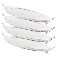 Confezione da 4 pannelli LED 12W 1200Lm 6000ºK 40.
