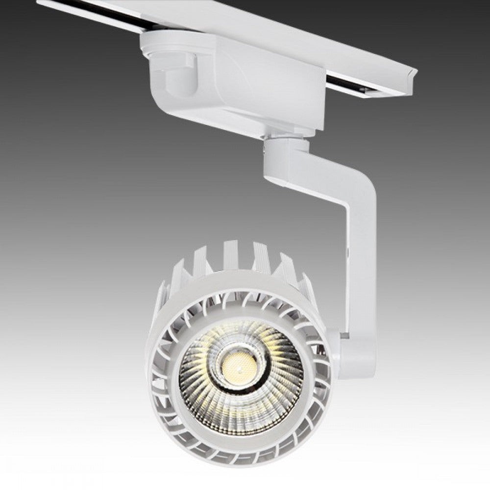 Faretto LED da Binario 30W 1.872Lm 2700ºK "Faith" Monofase Faretto LED da Binario 30W 1.872Lm 2700ºK "Faith" Monofase