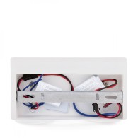 Lampada da parete a LED 10W 830Lm 2700ºK Ava 40.