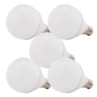 Confezione da 5 Lampadine LED E14 7W 486Lm 2700ºK 40.