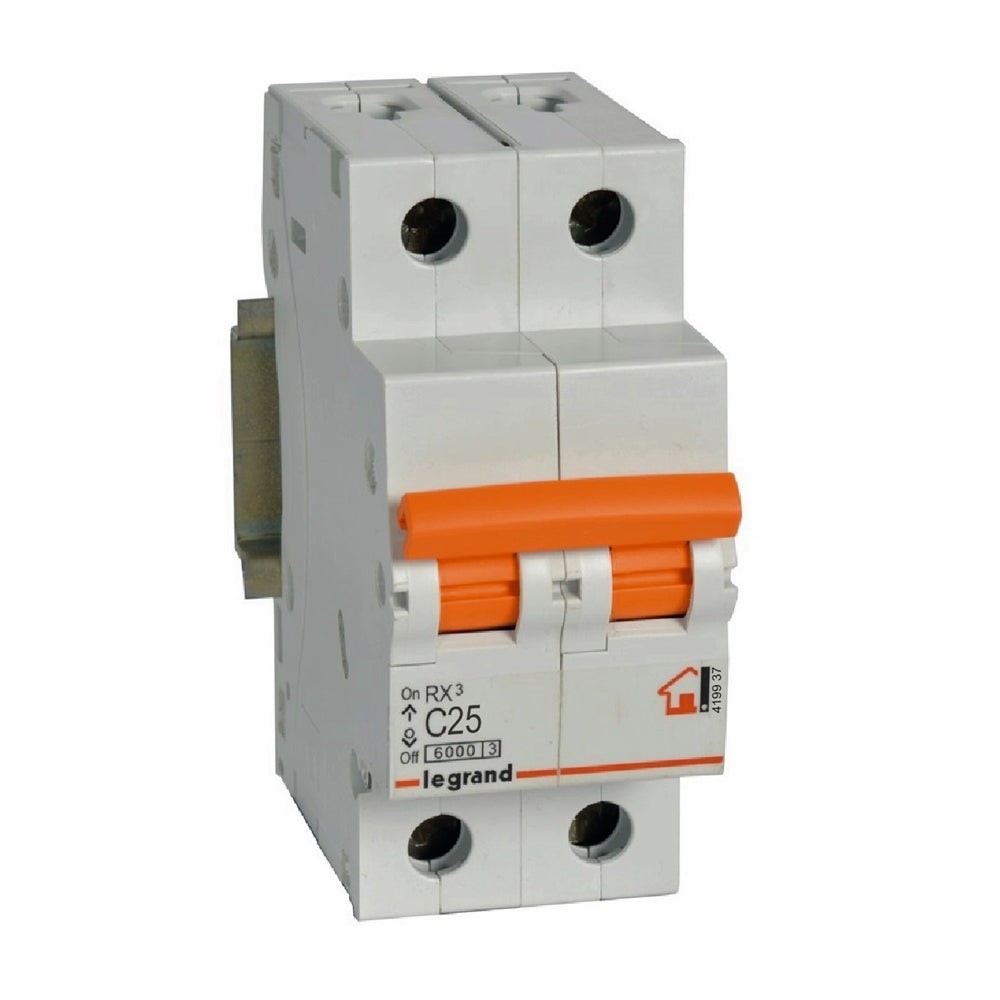 LEGRAND-Rx³ magnetotermico - 2P - 230/400 V~ - 25A - Curva C LEGRAND-Rx³ magnetotermico - 2P - 230/400 V~ - 25A - Curva C