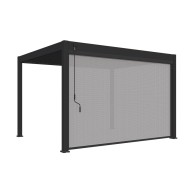 Tenda laterale motorizzata 4M Ombréa S2 - Antracite