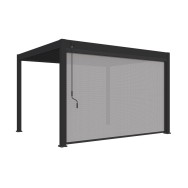 Tenda laterale motorizzata 4M Ombréa S2 - Antracite