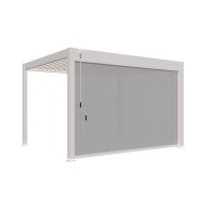 Tenda laterale motorizzata 4M Ombréa S2 - Bianco