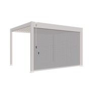 Tenda laterale motorizzata 4M Ombréa S2 - Bianco