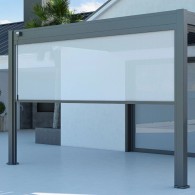 Tenda laterale manuale 4M Ombréa S2 - Antracite