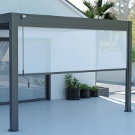 Tenda laterale manuale 4M Ombréa S2 - Antracite