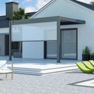 Tenda laterale manuale 4M Ombréa S2 - Antracite