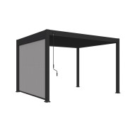 Tenda laterale motorizzata 3M Ombréa S2 - Antracite