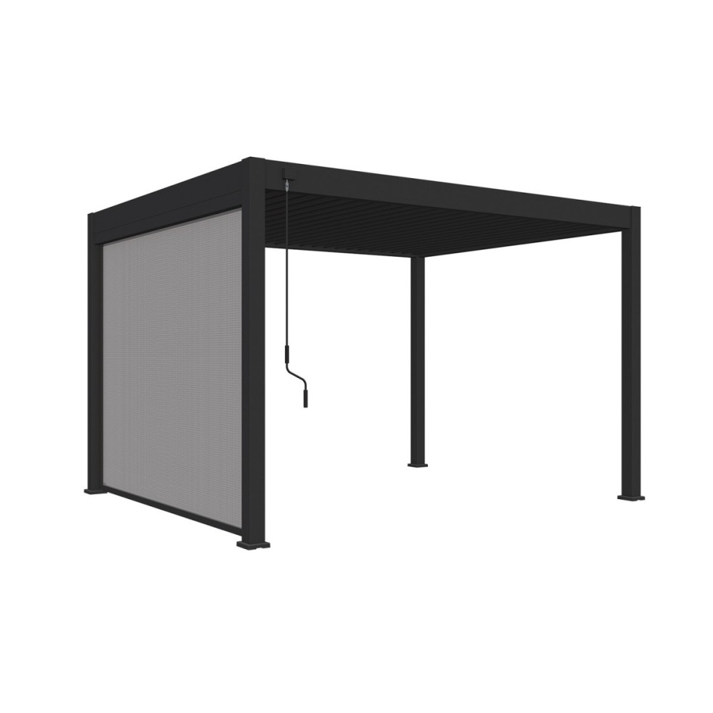 Tenda laterale motorizzata 3M Ombréa S2 - Antracite Tenda laterale motorizzata 3M Ombréa S2 - Antracite