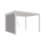Tenda laterale motorizzata 3M Ombréa S2 - Bianco