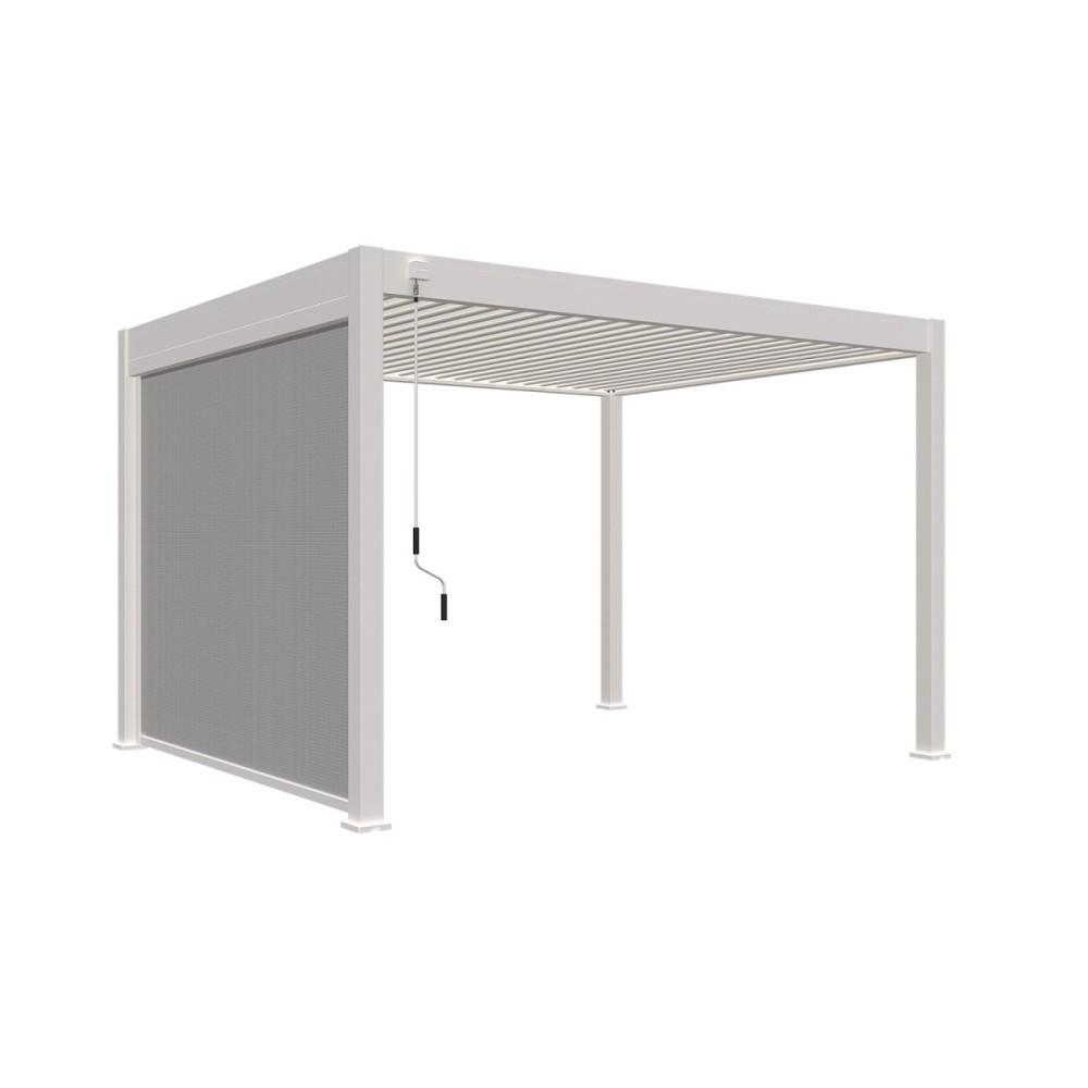 Tenda laterale motorizzata 3M Ombréa S2 - Bianco Tenda laterale motorizzata 3M Ombréa S2 - Bianco