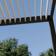 Pergola bioclimatica Ombréa autoportante Motorizzata 3x4M -