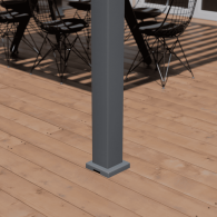 Pergola bioclimatica Ombréa autoportante Motorizzata 3x4M -