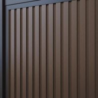 Casetta in Alluminio e Composito - 2x3M - Antracite e Teak