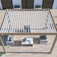 Acquista Pergola bioclimatica Ombréa autoportante