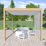 Acquista Pergola bioclimatica Ombréa autoportante