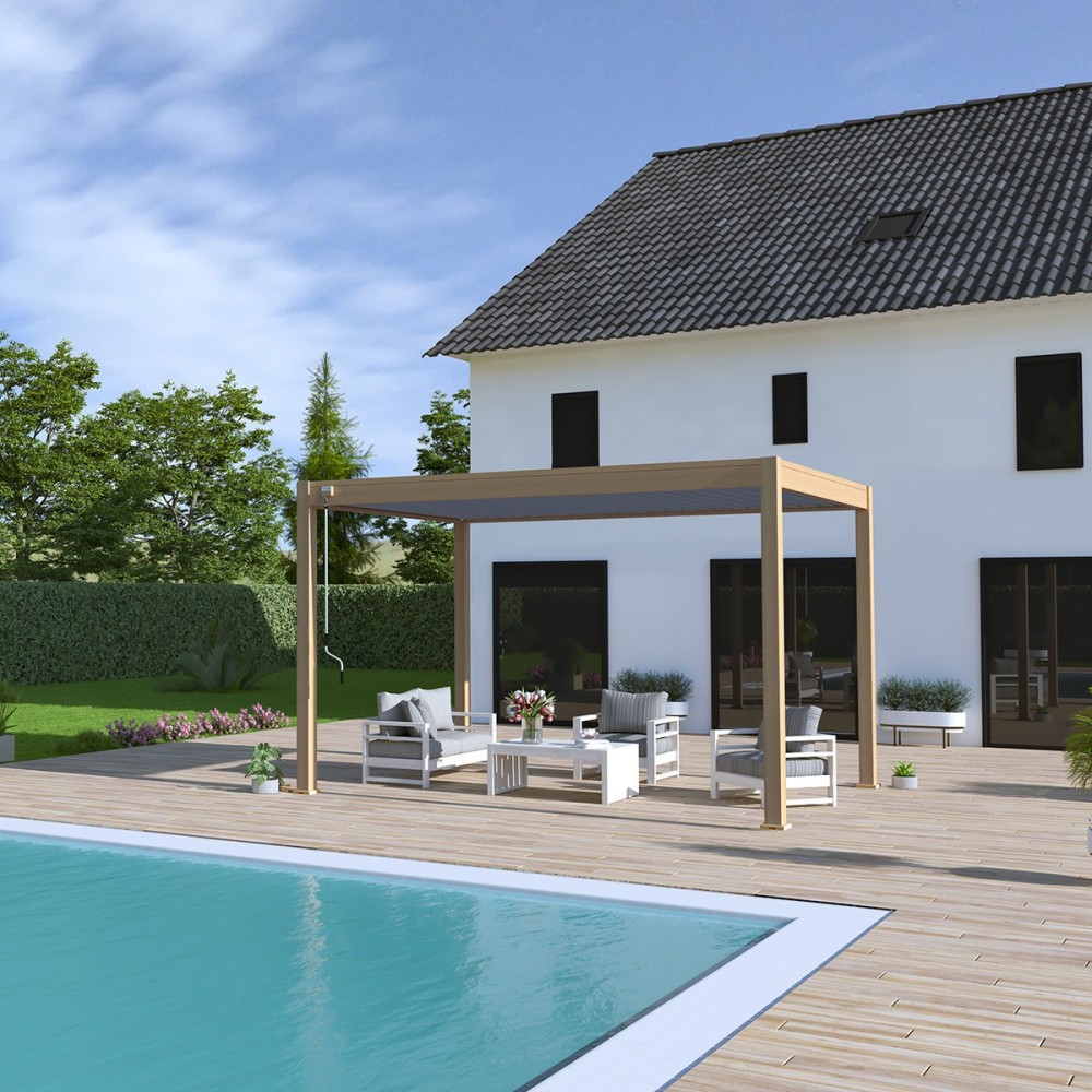 Acquista Pergola bioclimatica Ombréa autoportante Acquista Pergola bioclimatica Ombréa autoportante