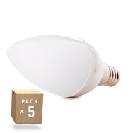 Confezione da 5 Lampadine LED E14 5W 384Lm 2700ºK 40.