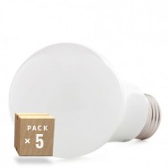 Confezione da 5 lampadine LED E27 9W 758Lm 2700ºK 40.
