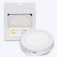 Plafoniera LED 12W 870Lm 2700ºK Custodia Circolare